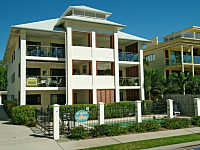 Exterior of Oceansprey Beachfront Apartments