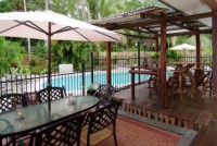 Plenty of Outdoor dining areas