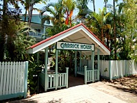 Entrance to Garrick House