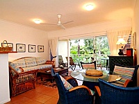 Living Area opens our to balcony