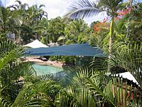 Resort Style Swimming Pool with Shade Resort Style Swimming Pool with Shade