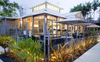 Swish Restaurant and Bar at Dusk