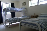 Second Bedroom has three single beds and semi ensuite bathroom Second Bedroom has three single beds and semi ensuite bathroom