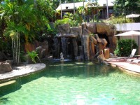 Pool and Waterfall