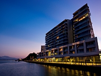 Cairns Harbour Lights Hotel at Night Cairns Harbour Lights Hotel at Night