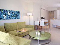Large living areas Large living areas