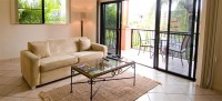 Living Area and Balcony