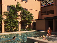 Swimming Pool Best Western Central Plaza Apartments Cairns