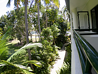 Balcony with Tropical Garden Views