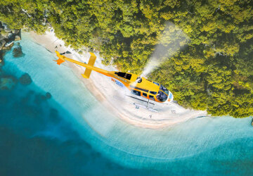Cairns Helicopters | 60 minute Great Barrier Reef & Rainforest helicopter scenic flight Cairns Helicopters | 60 minute Great Barrier Reef & Rainforest helicopter scenic flight