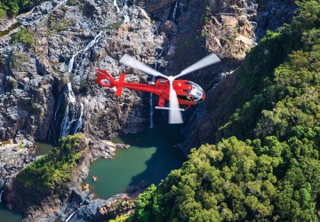 Fly Over Waterfalls and Rainforest | Rainforest and Reef Scenic Flight Fly Over Waterfalls and Rainforest | Rainforest and Reef Scenic Flight