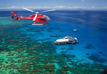 Helicopter Flight Over The Great Barrier Reef Helicopter Flight Over The Great Barrier Reef