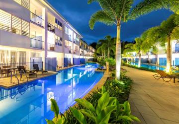 Port Douglas Resorts - Hotel & Apartment style accommodation - Silkari Lagoons Port Douglas Holiday Apartments  Port Douglas Resorts - Hotel & Apartment style accommodation - Silkari Lagoons Port Douglas Holiday Apartments