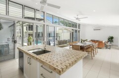 Modern Kitchen with open plan design - Trinity Beach Villa | Cairns Beaches Accommodation Modern Kitchen with open plan design - Trinity Beach Villa | Cairns Beaches Accommodation