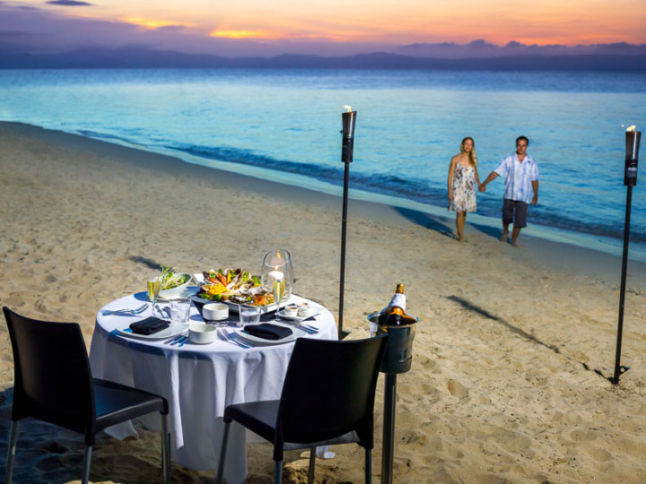 Private Beach Dining - available on request
