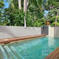 Enjoy relaxing in your private Spa or dip in your private Swimming pool - Palm Cove Holiday House
