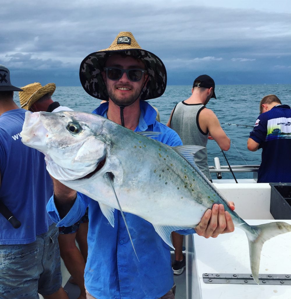 trevally cairns reef fishing charter