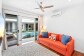 2nd Media Room with optional sofa bed - Palm Cove Holiday Home