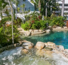Heated Rock Pool with Spa -  Alamanda Palm Cove by Lancemore