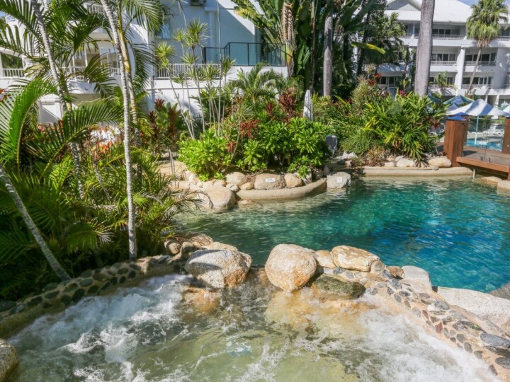 Heated Rock Pool with Spa -  Alamanda Palm Cove by Lancemore