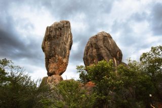 Chillagoe Caves Tour - Balancing Rock outback Queensland