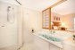 Port Douglas Resorts - One Bedroom apartment Bathroom with Spa Bath - Romantic Resort Port Douglas