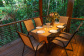 Bower House Alfresco dining surrounded by nature - Rainforest Treehouse Cairns' Nature Getaway