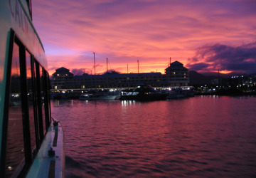 Cairns harbour sunset cruise