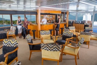 Cairns Cruise Ship on the Great Barrier Reef | Inside Sun Lounge