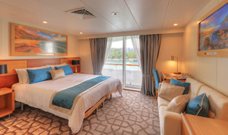 Cruises Great Barrier Reef - Bridge Deck Balcony Stateroom 