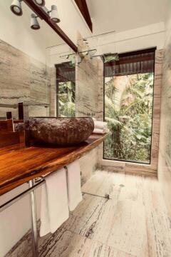 Private Rainforest Bathing Ensuite - Daintree Wilderness Lodge - Daintree Accommodation 