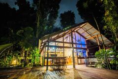 Dine in the Rainforest at the open air Restaurant - Daintree Wilderness Lodge - Daintree Accommodation 
