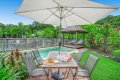 Enjoy a dip in your private pool - Palm Cove Holiday Villa LAT 