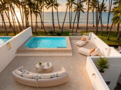 Enjoy stunning Ocean Views from your private rooftop terrace - Palm Cove Beachfront Suite  