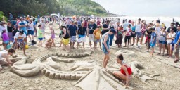 Family Beach Day Port Douglas Carnivale