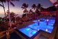 Fitzroy Island Resort Pool at dusk | Cairns Island Resorts