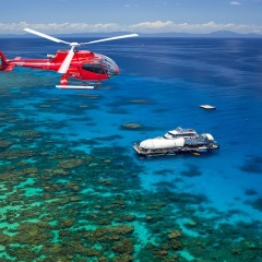 Fly Over The Great Barrier Reef