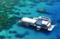 Great Barrier Reef Tour Cairns - Aerial view Great Barrier Reef Cruises pontoon