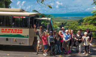 Group photos at Daintree Rainofrest lookouts