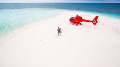 Helicopter Flights Port Douglas - Land on a Sand Cay