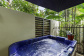 Honeymoon Suite - Large Open plan living with swimout access and private Jacuzzi
