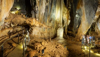 Inside the Chillagoe Caves outside Cairns