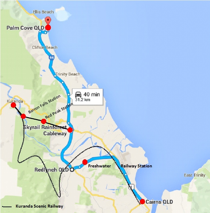 Kuranda Tours From Port Douglas Self Drive From Port Douglas DUT