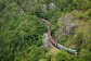Kuranda Train and Scenic Railway winding around the mountains
