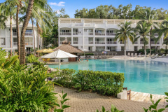Large Lagoon Swimming Pool at Beach Club Apartments Palm Cove