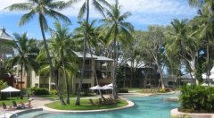 Large Swimming Pool at Amphora Palms Palm Cove Holiday Apartment
