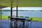 Looking out over Lake Tinaroo - The Edge Holiday House