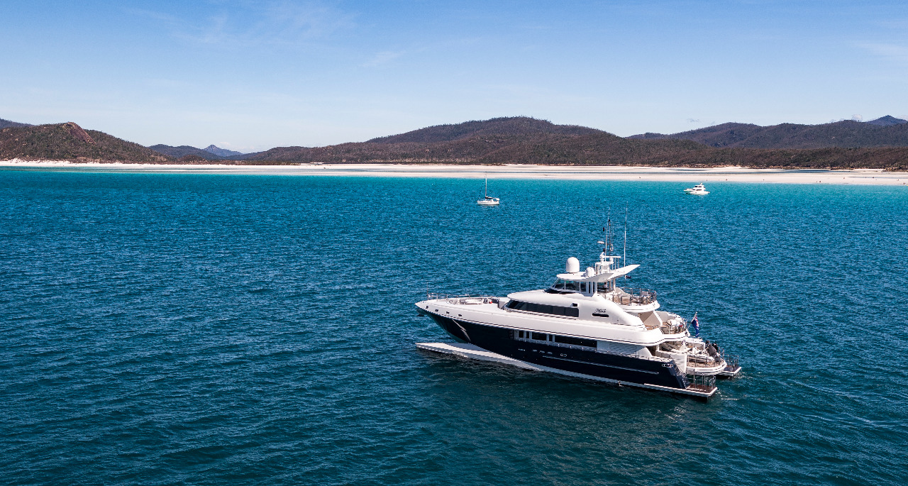 super yachts in cairns