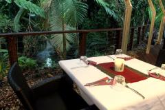 On the Turps Rainforest Restaurant at Heritage Lodge - Daintree