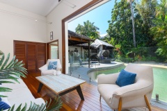 Open plan living and dining - Palm Cove Holiday House